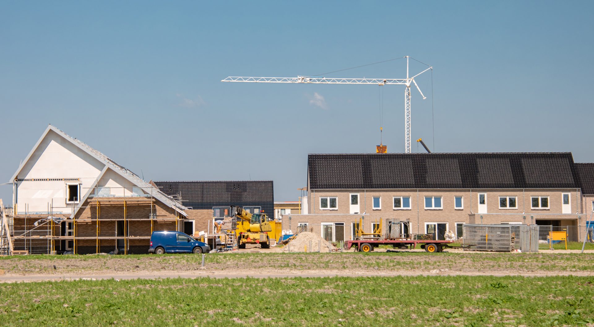 Newly build houses with solar panels attached on t 2022 07 12 19 53 43 utc